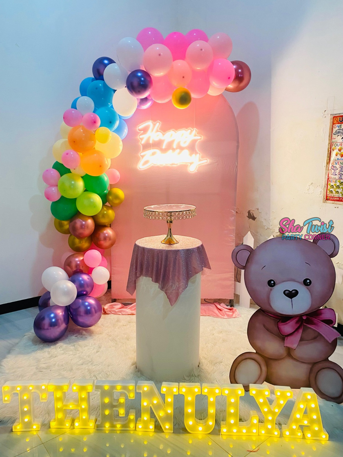 Bear — event decoration design in Sri Lanka