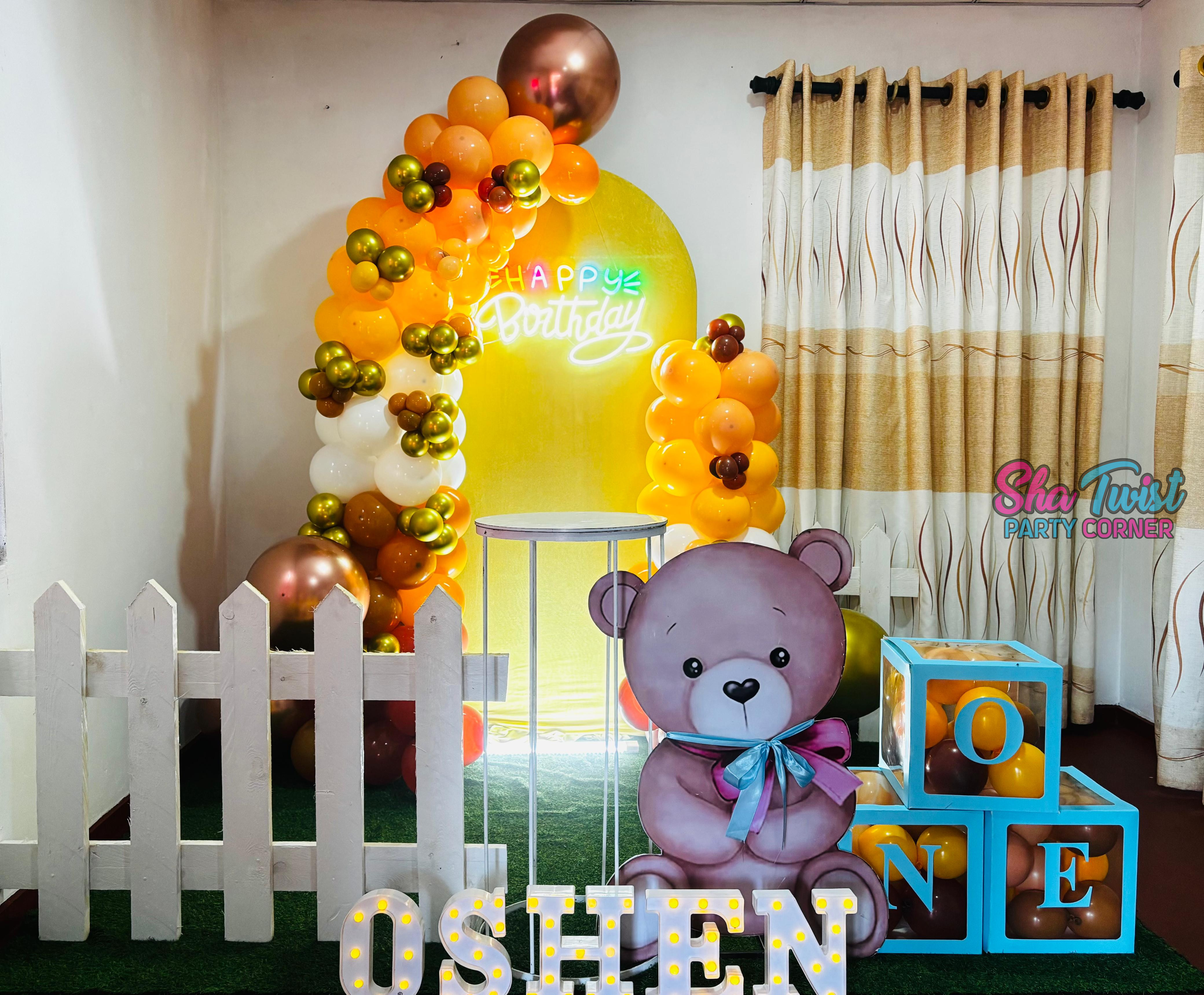 Bear — event decoration design in Sri Lanka