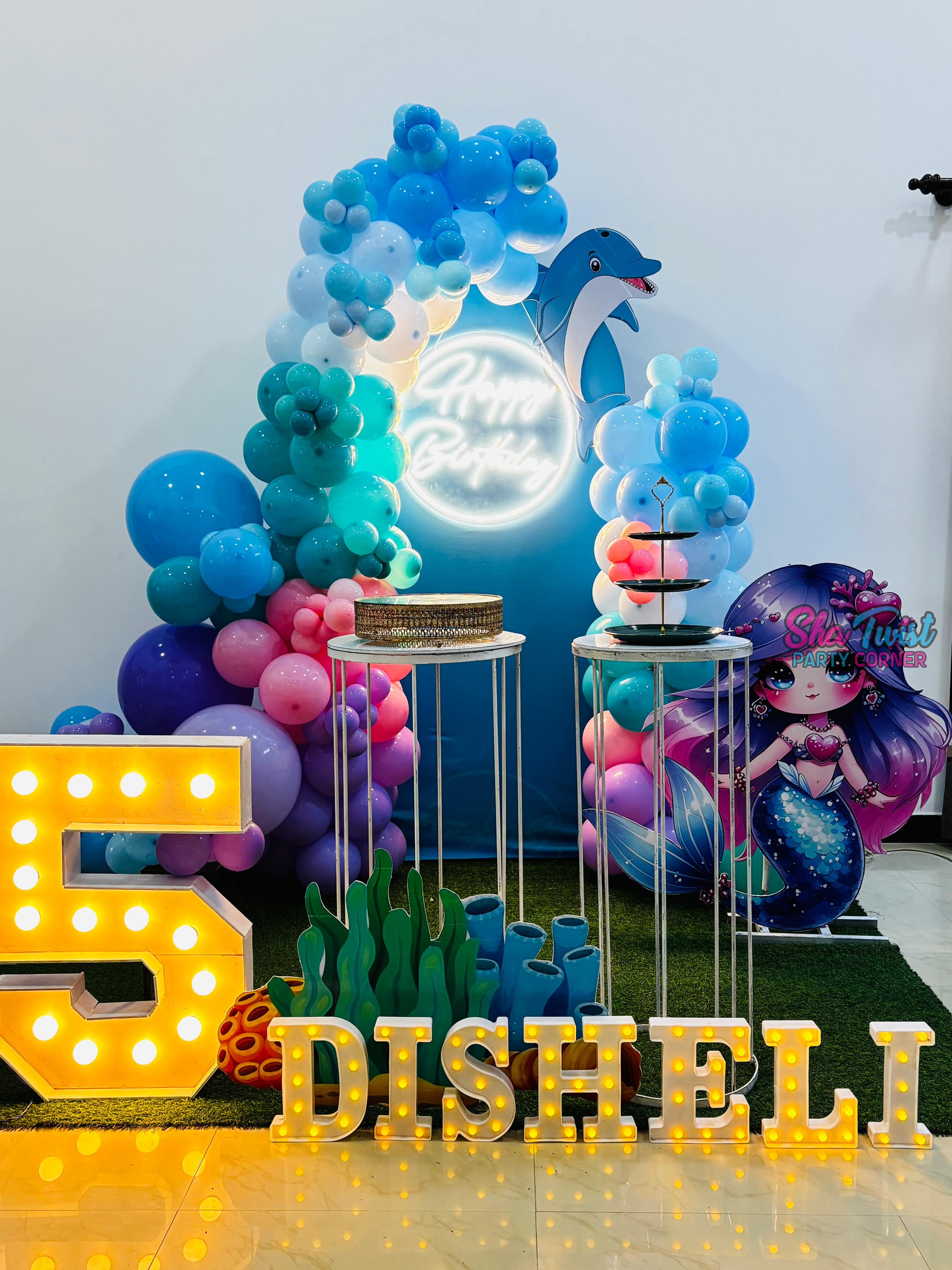 Mermaids — event decoration design in Sri Lanka