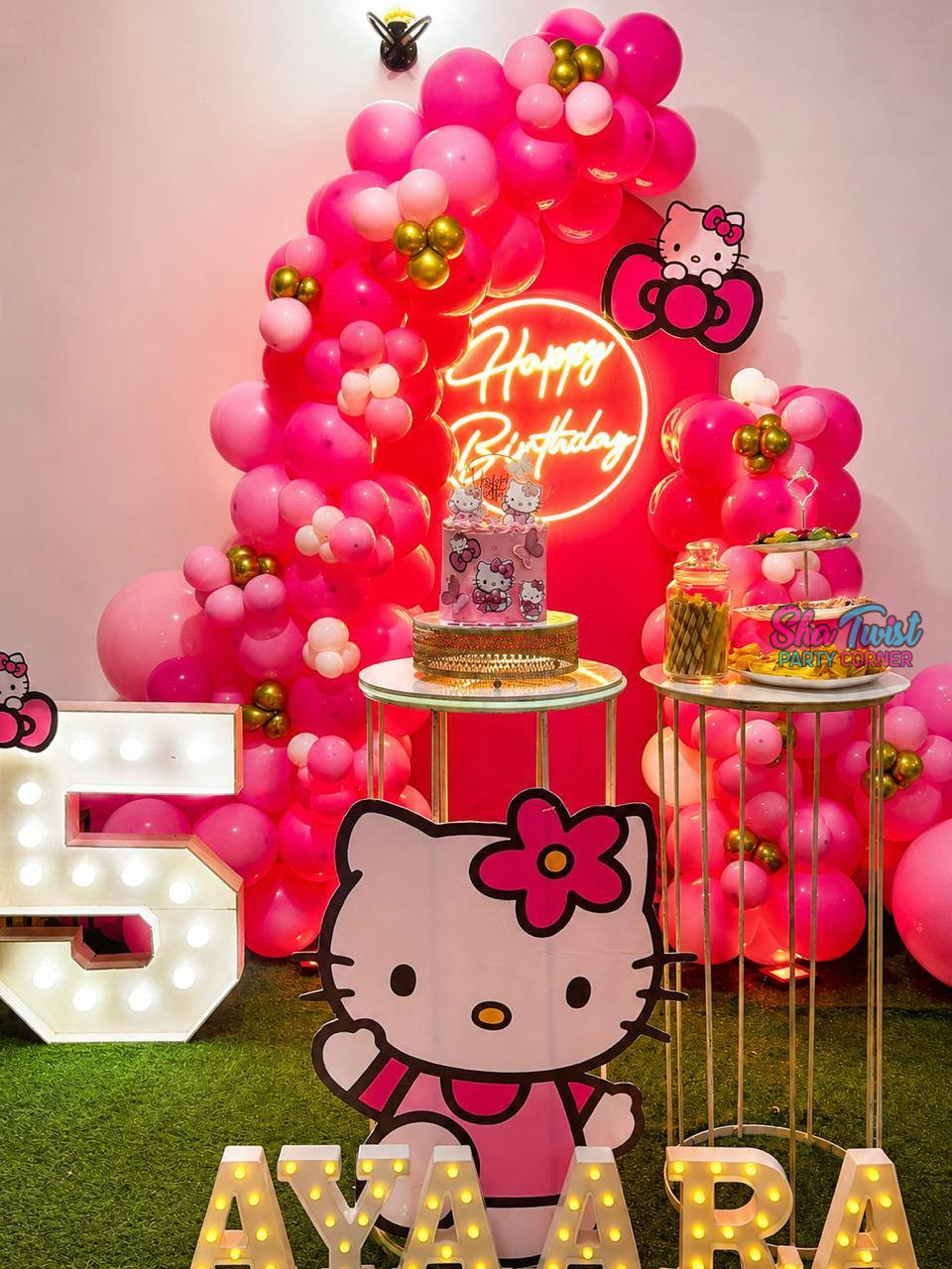 Hello Kitty — event decoration design in Sri Lanka